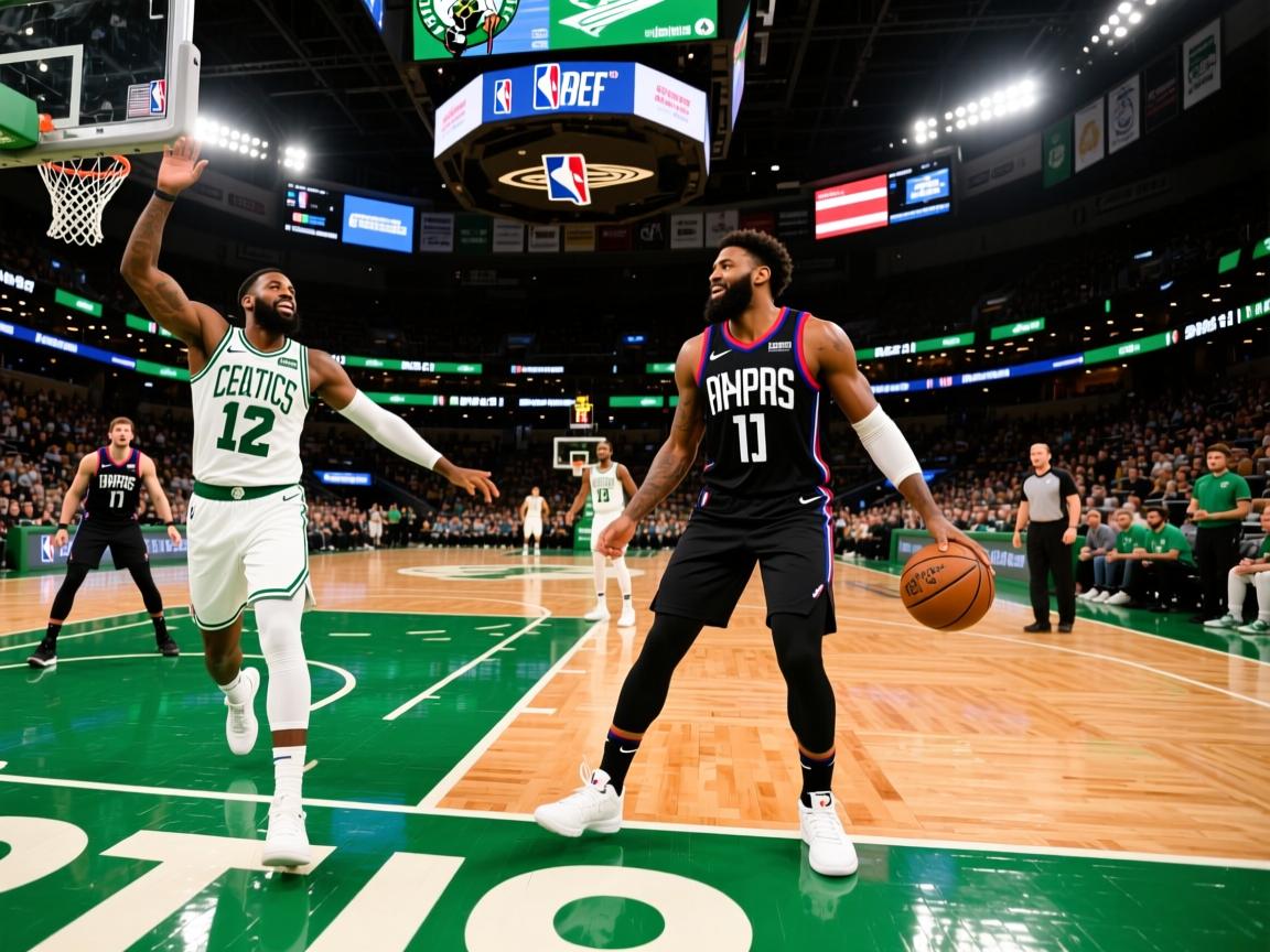 快船队主场击败凯尔特人，迎来胜利